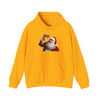 Santa Eating Pepperoni Pizza Hoodie