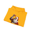 Santa Eating Pepperoni Pizza Hoodie