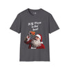 Santa eating a roni slice shirt