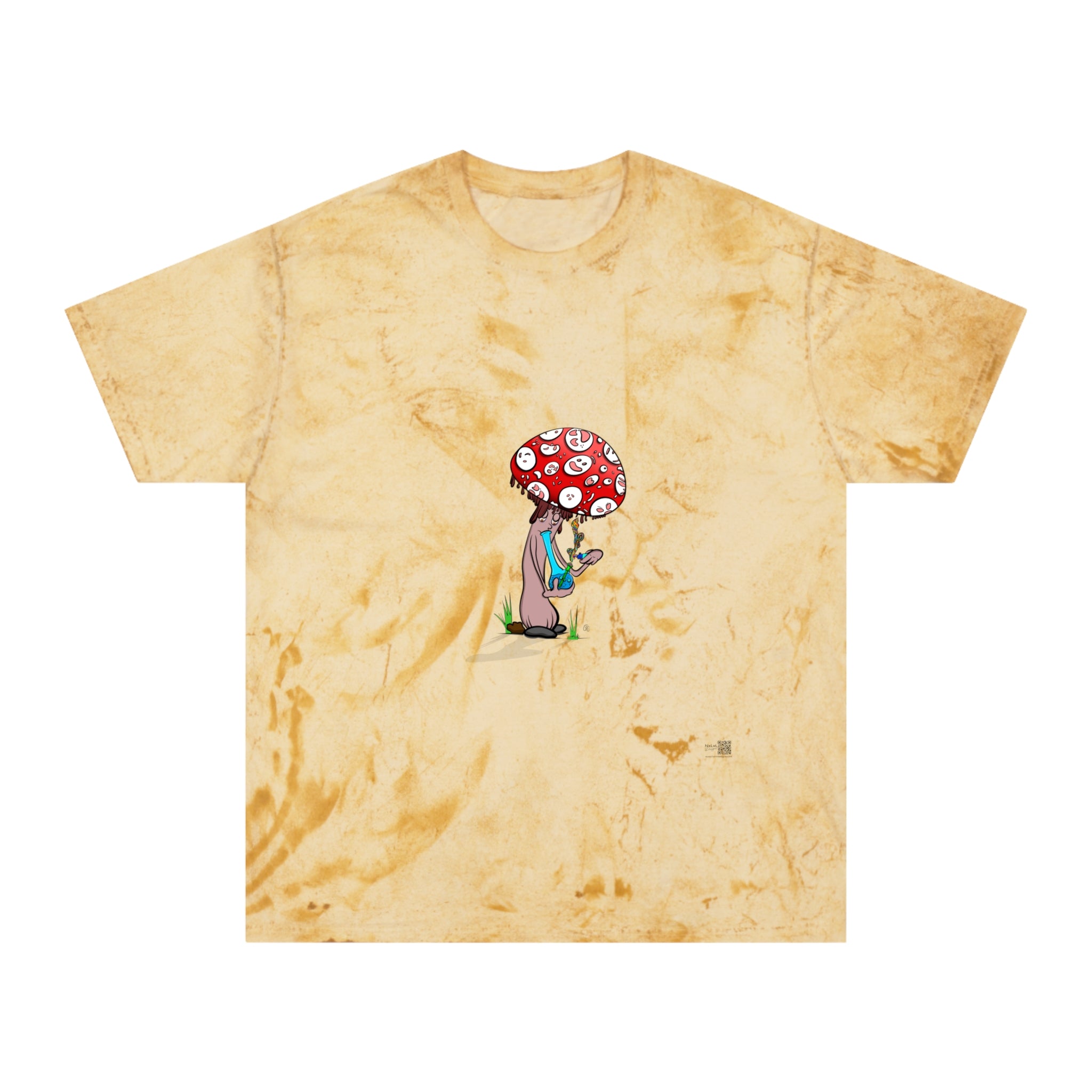 Smokin' Mushroom 420 Unisex Color Blast Comfort Colors1745  T-Shirt