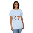 67 Pizza Slice & Wheel Graphic T-Shirt