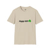 Happy 420 Irish Pride Unisex Softstyle Gildan64000 T-Shirt