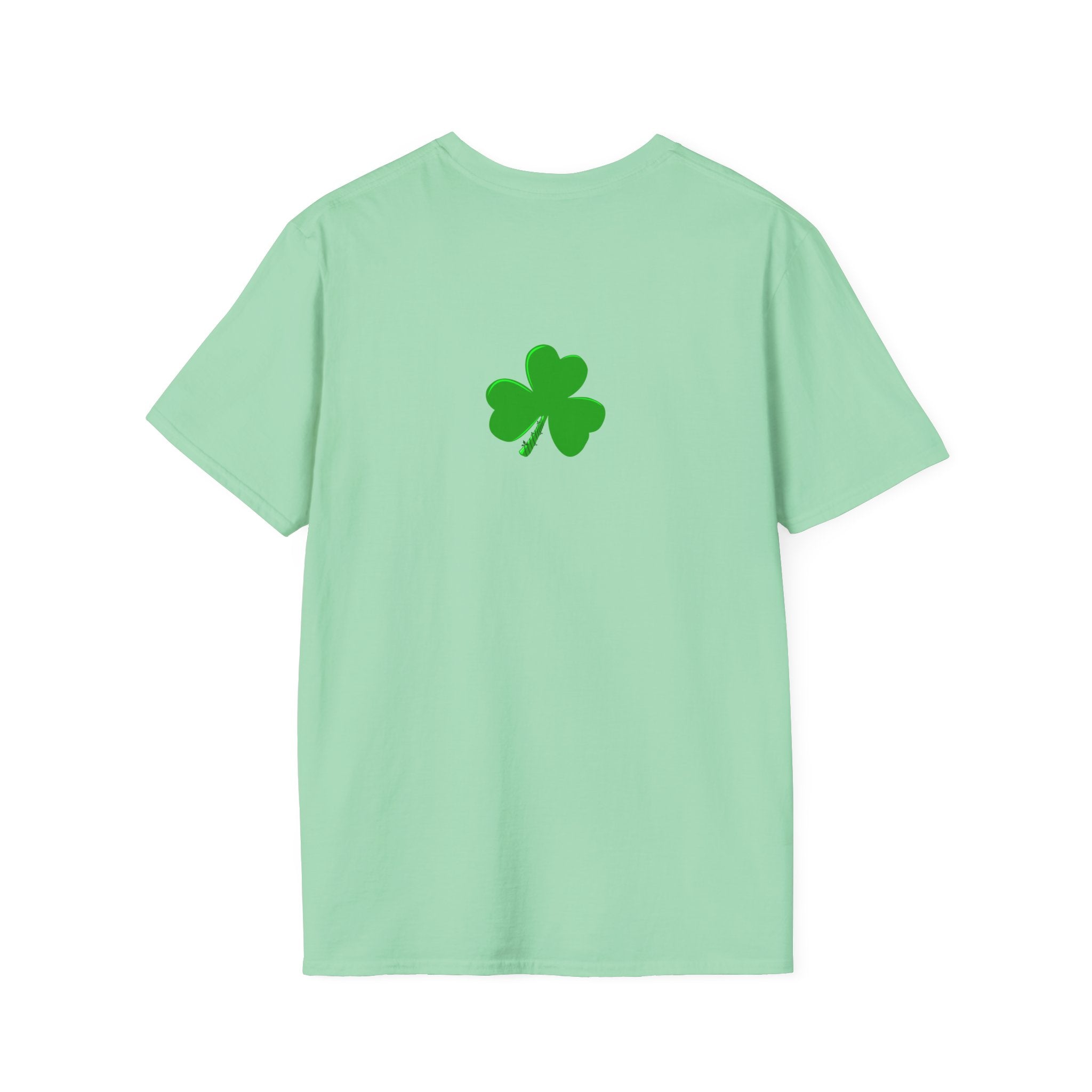 Happy 420 Irish Pride Unisex Softstyle Gildan64000 T-Shirt