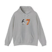 67 Graphic Hoodie — Retro Number Design (Soccer & Pizza Motif)