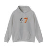 67 Graphic Hoodie — Retro Number Design (Soccer & Pizza Motif)