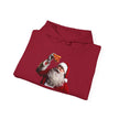 Santa Eating Pepperoni Pizza Hoodie