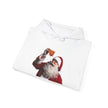 Santa Eating Pepperoni Pizza Hoodie