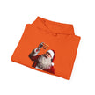 Santa Eating Pepperoni Pizza Hoodie