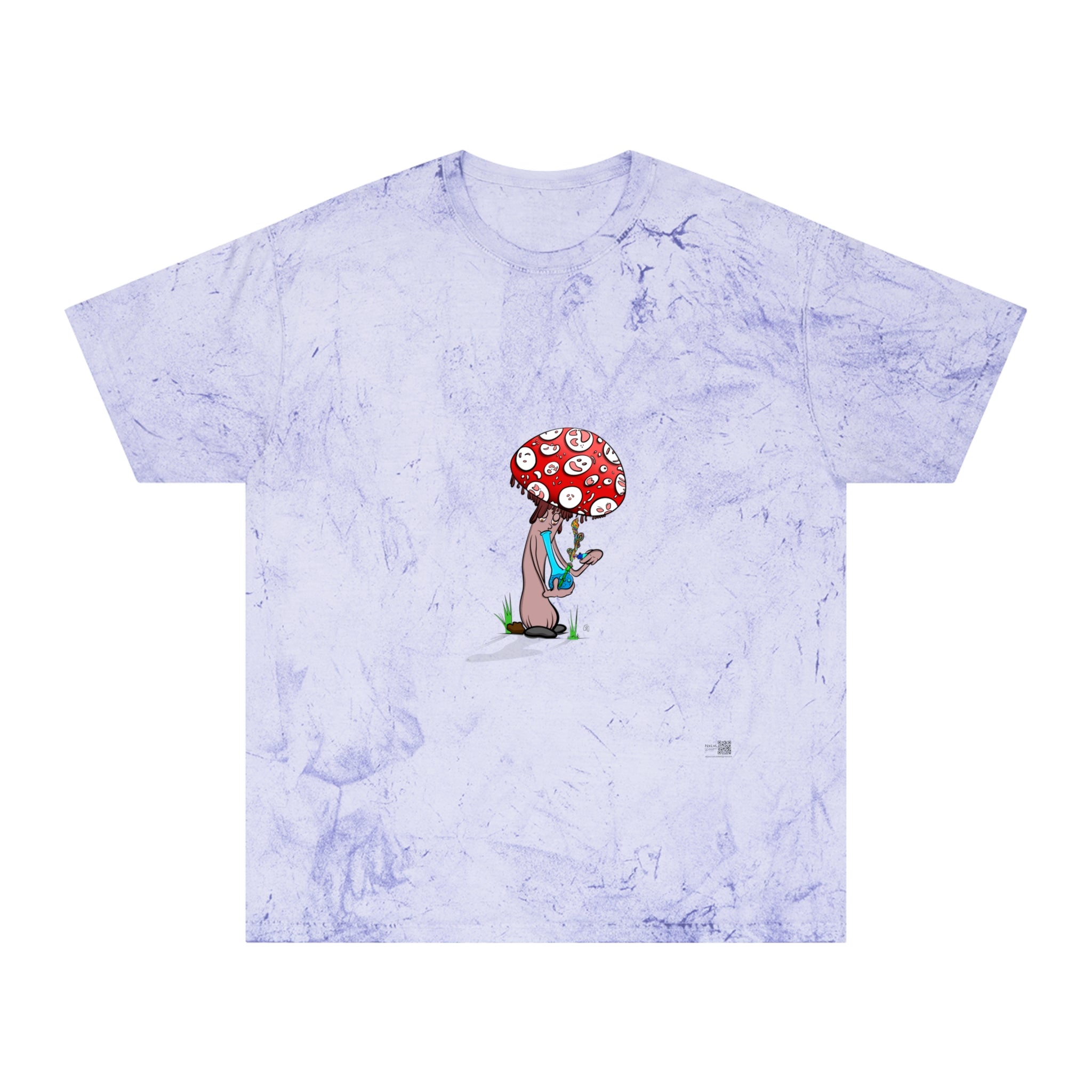 Smokin' Mushroom 420 Unisex Color Blast Comfort Colors1745  T-Shirt